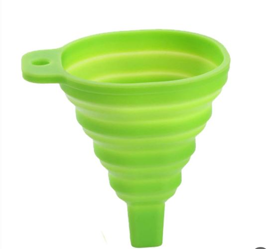 تولید قیف تاشو سیلیکونی